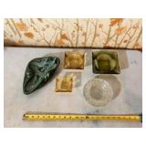 collection of vintage mid-century modern glass