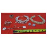 Antique Beaded Collar, Beaded Head Band