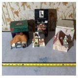 Department 56 porcelain lighted cottages