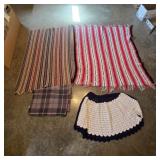 Handmade crochet afghan blankets and more