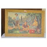 Falstaff Beer cardboard sign from Brownies bar