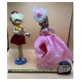 Bradley Big Eye" dolls. 1970s