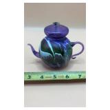 Flame & Glow Teapot Oil Burner Mini Purple &