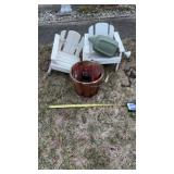 Watering Can, Wood Water Bucket, Wooden Child