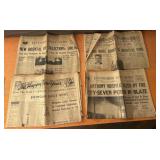 Vintage Effingham Daily News Papers