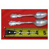 2 Sterling Spoons 28.71g
