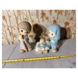 1999 Precious Moments Nativity set featuring