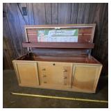 Cavalier Cider chest with key 43x18x21