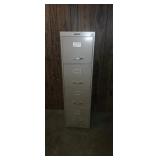 4-drawer metal vertical file cabinet 15x18x53.5