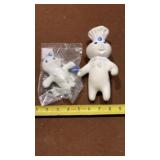 Pillsbury Dough boy Squeeze Toy and Beanie