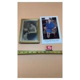 Thelma Marie Bushue Keller framed portrait,