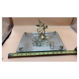 14K gold-plated decorative ornament featuring