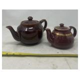 vintage Japanese redware ceramic teapot