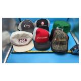 Farm seed and agricultural snapback trucker hats,