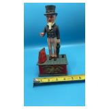 1975 Emson Uncle Sam mechanical coin bank.