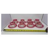 Set of 8 Tiffin-Franciscan 1950-1962 Kings Crown