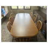 8ft (96in) Double Leafs 7 chairs 2 captains