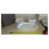 Corning Ware Blue Cornflower Bake ware