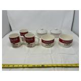 Cambell soup dishes and mini casserole dishes