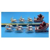 1950s-1970s celluloid or plastic Santa Claus and