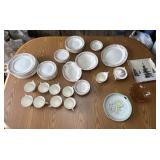 Crown Pottery Fine China Set