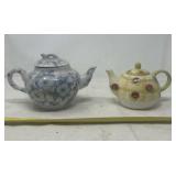 vintage porcelain teapots