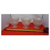 Anchor Hocking Wexford 8 Inch Footed Centerpiece