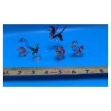 Hand Blown Spun Glass Art Figurine Pegasus,