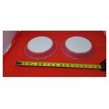2 Pyrex Pie Pans
