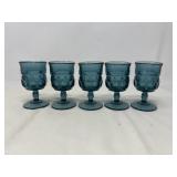 Tiffin Franciscan Kings Crown Blue Uranium