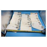 John F. Kennedy postage stamps on envelopes,