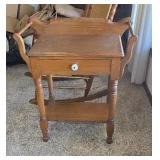 Oak Wash Stand  27 x 15 x 32
