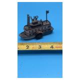 Die Cast Metal Steam Paddle Wheel Boat Pencil
