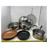stainless steel cookware set