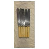 1800s R. McQueen & Son butter knives with