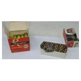 Old Remington 20 ga shotgun shells & box of 44