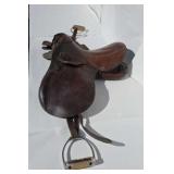 World War II German Wehrmacht horse saddle #3