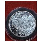 1 Troy Oz .999 Fine Silver Tooth Fairy Token