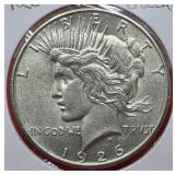 1926-S Peace Silver Dollar