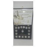 Franklin half dollar coin set 1948 to 1963 16