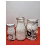 White Tower, Pevely Dairy St. Louis Milk Jars