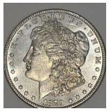 1879-S Morgan silver dollar