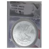 Graded 2021 Silver Eagle Type II