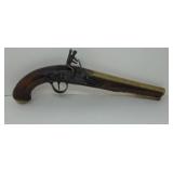 Woodley Deakin & Co. Ship pistol with brass