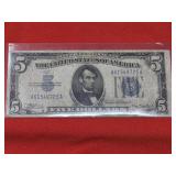 1934 $5.00 Silver Certificate