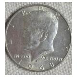 1968 Kennedy half dollar
