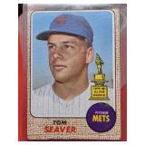 1968 Topps Baseball Card #45 Tom Seaver 2nd Card