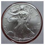 2001 American Silver Eagle