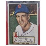 1952 Topps Baseball Card Johnny Pesky #15 Boston