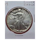 1989 American Silver Eagle